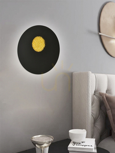 Kinkiet LED Aviano SAVELO 4207-0110, czarny mat i złoty, 30 cm small 0