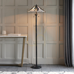 Lampa stojąca Tiffany Interiors Astoria wielokolorowa 63934 small 2