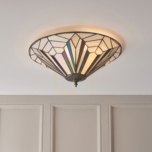 Sprawdź Plafon Astoria Tiffany Wielokolorowy 63935 Interiors