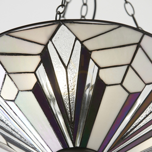 Lampa wisząca Tiffany Astoria wielokolorowa 3xE27 Interiors 63936 small 6