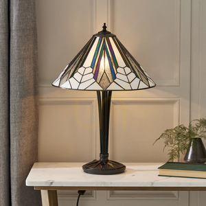 Lampa stołowa Tiffany Astoria Interiors wielokolorowa 63939 small 2