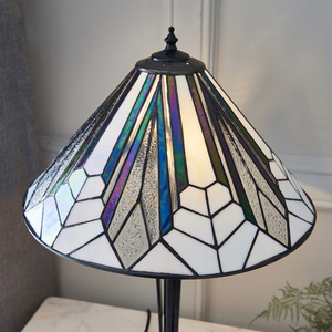 Lampa stołowa Tiffany Astoria Interiors wielokolorowa 63939 small 3