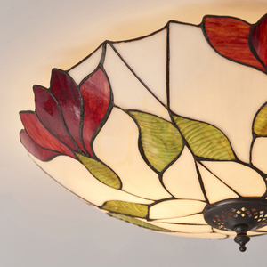 Plafon Tiffany wielokolorowy Interiors Botanica 63960 small 5