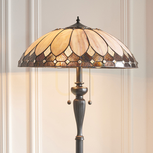 Lampa stojąca Tiffany Brooklyn Interiors wielokolorowa 63972 small 4