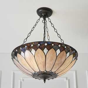 Lampa Wisząca Brooklyn Tiffany Wielokolorowy 63976 Interiors small 4