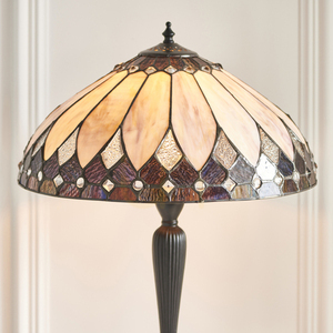 Lampa stołowa Tiffany Brooklyn wielokolorowa Interiors 63982 small 4