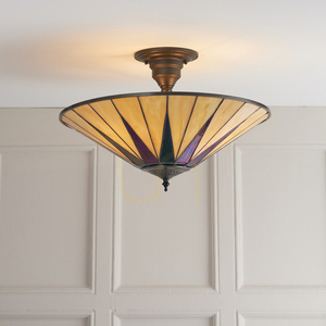 Lampa Sufitowa Dark star Tiffany Wielokolorowy 64043 Interiors small 2