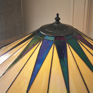 Lampa stołowa Tiffany Dark Star wielokolorowa Interiors 64045 small 5