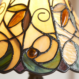 Lampa stołowa Tiffany wielokolorowa Interiors Jamelia 64196 small 4
