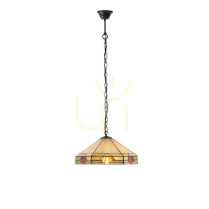 Lampa Wisząca Nevada Tiffany Wielokolorowy 64285 Interiors small 1