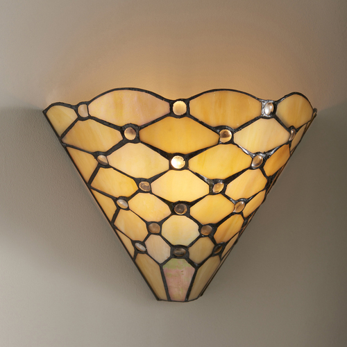 Sprawdź Kinkiet Tiffany Pearl Wielokolorowy Interiors 64302