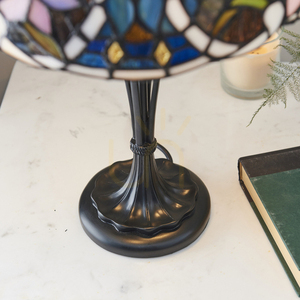 Lampa stołowa Tiffany wielokolorowa Interiors 64327 small 8