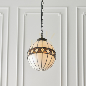 Lampa wisząca Tiffany wielokolorowa Interiors Fargo 67044 small 4