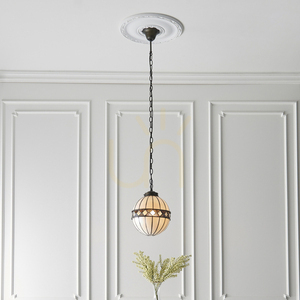 Lampa wisząca Tiffany wielokolorowa Interiors Fargo 67044 small 5