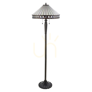 Lampa stojąca Tiffany wielokolorowa Interiors Fargo 70936 small 9