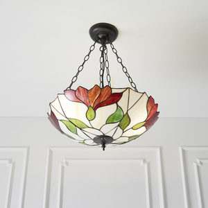 Lampa wisząca Tiffany wielokolorowa Interiors Botanica 70946 small 6