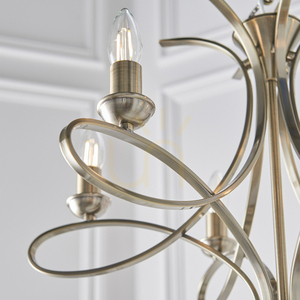 Lampa Wisząca Penn Mosiądz CA7P6BB Interiors small 6