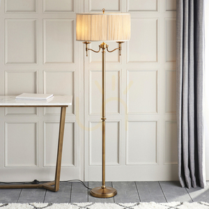 Lampa Stojąca Stanford Mosiądz 63620 Interiors small 2