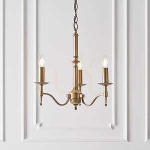 Lampa Wisząca Stanford Mosiądz 63628 Interiors small 1