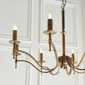 Lampa Wisząca Stanford Mosiądz CA1P8B Interiors small 5