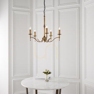 Lampa Wisząca Stanford Mosiądz CA1P5B Interiors small 3