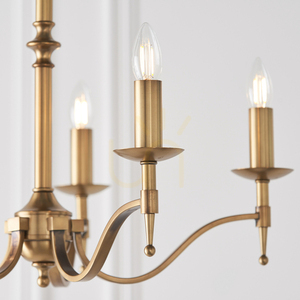 Lampa Wisząca Stanford Mosiądz CA1P5B Interiors small 4