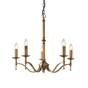 Lampa Wisząca Stanford Mosiądz CA1P5B Interiors small 0