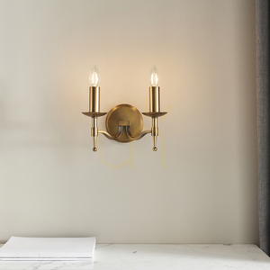 Kinkiet Stanford Mosiądz CA1W2B Interiors small 1