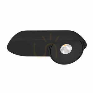 Plafon Max Light Vector C0268 czarny 10W LED 3000K 20,6 cm small 2
