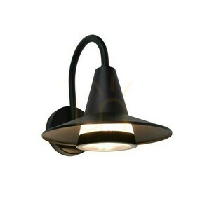 Kinkiet zewnętrzny Lutec Swan 5213901012 czarny aluminium IP54 24 cm small 0