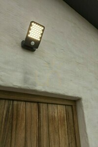 Kinkiet zewnętrzny LED Lutec Atlantis 7801607118 szary z czujnikiem ruchu 14W IP54 small 3