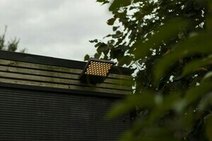 Kinkiet zewnętrzny LED Lutec Atlantis 24W 3000lm szary aluminium IP54 small 1