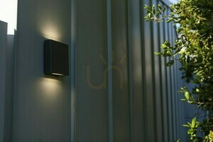 Kinkiet zewnętrzny LED Lutec PILI 5102601125 szary aluminium 8,5W 4000K small 1