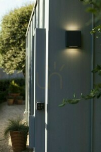 Kinkiet zewnętrzny LED Lutec PILI 5102601125 szary aluminium 8,5W 4000K small 5