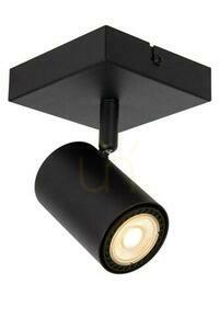 Kinkiet Lucide AMIGO czarny metal GU10 LED CCT 1-punktowy 53910/01/30 small 4
