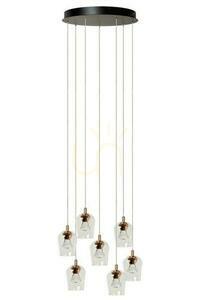 Lampa wisząca Lucide Berliane złota LED 7-punktowa 39 cm 00430/28/60 small 1