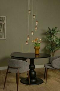 Lampa wisząca Lucide Berliane złota LED 7-punktowa 39 cm 00430/28/60 small 3
