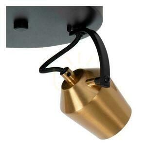 Reflektor sufitowy Lucide EMILE 2xGU10 złoto-czarny metal 20 cm 51901/02/02 small 5