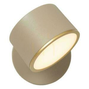 Kinkiet Lucide GIAN taupe metal LED 9W 200lm ściemniacz dotykowy 17 cm 44217/08/41 small 4
