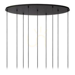 Lampa wisząca Lucide Joanet 45494/19/96 złota czarna szklana 6xE27 small 4