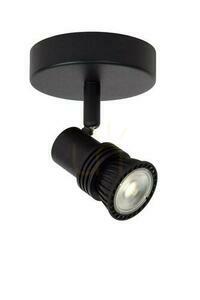 Kinkiet Lucide KIANTI czarny metal GU10 LED CCT 10 cm 53901/01/30 small 4