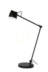 Lampa podłogowa LED czarna Lucide MILNE 44616/06/30 metal nowoczesna small 1