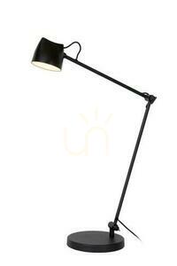 Lampa podłogowa LED czarna Lucide MILNE 44616/06/30 metal nowoczesna small 0