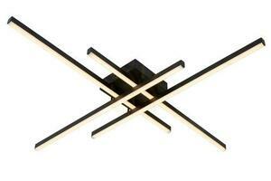 Plafon Lucide NOVAK czarny LED 42W 80 cm metalowy small 0