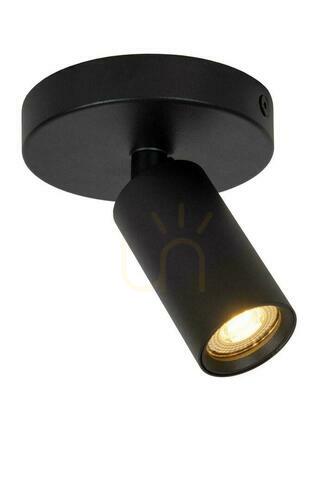 Sprawdź Plafon Lucide RITMO czarny aluminium LED MR11 10 cm 09942/01/30
