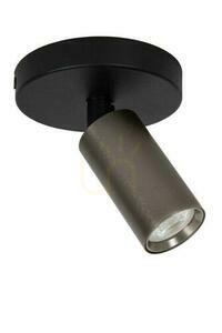 Plafon Lucide RITMO brązowo-czarny aluminium 10 cm MR11 09942/01/97 small 1