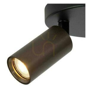 Plafon Lucide RITMO 09942/12/97 brązowo-czarny LED 2-punktowy aluminium small 2