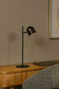 Lampa biurkowa Lucide SKANSKA LED 3W brązowa czarna metalowa IP44 03649/03/96 small 3