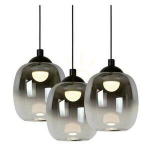 Lampa wisząca Lucide Tamino czarna metalowo-szklana LED 5-punktowa 127 cm 74419/25/30 small 4