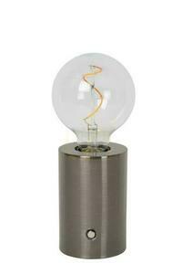 Lampa stołowa akumulatorowa Lucide VIVO szara metalowa LED 1W 2700K 52502/01/08 small 1
